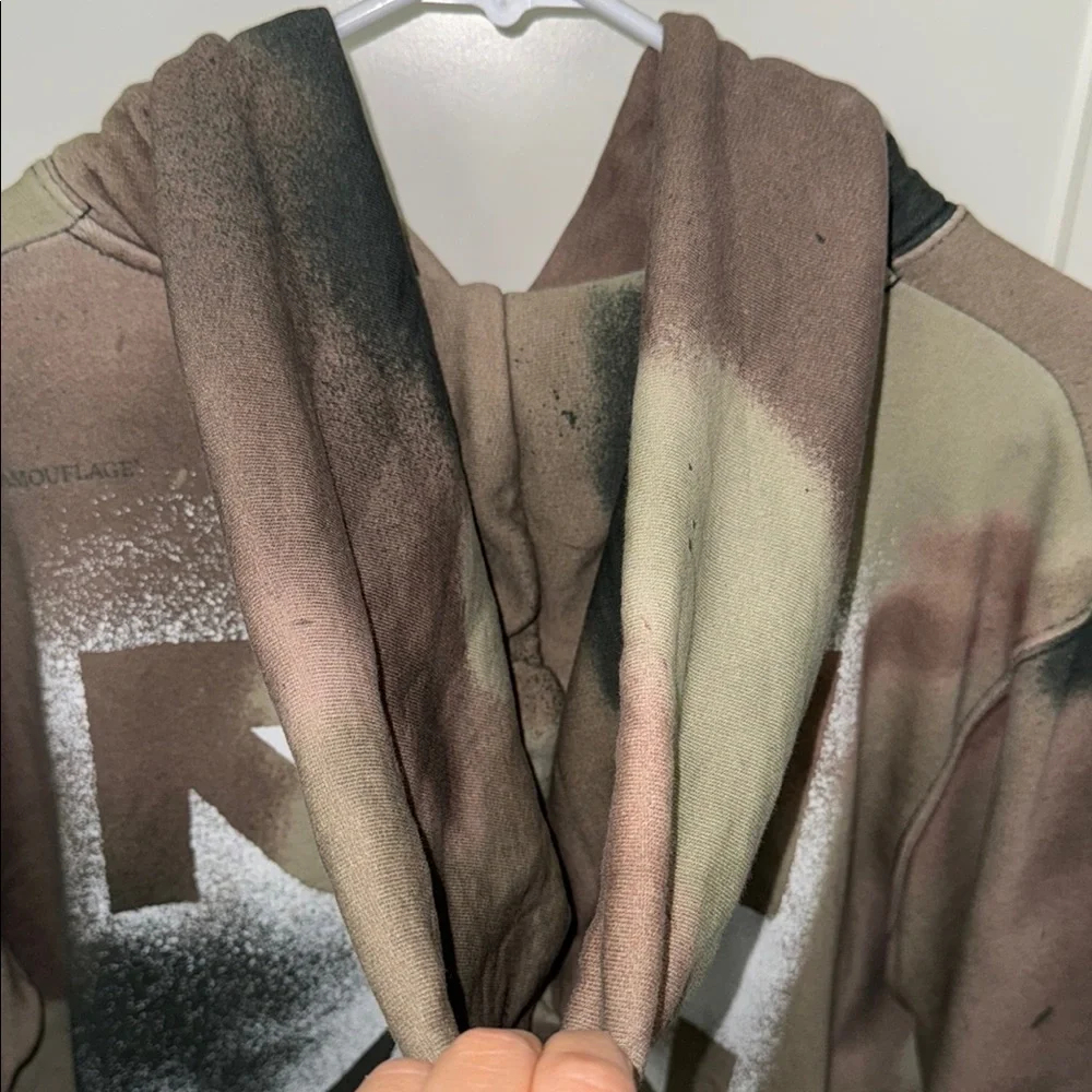Off White Camouflage Hoodie Size S LIMITE EDITION